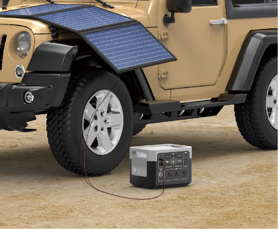2000 واط High Capacity Solar Generator For Multi Way Charging