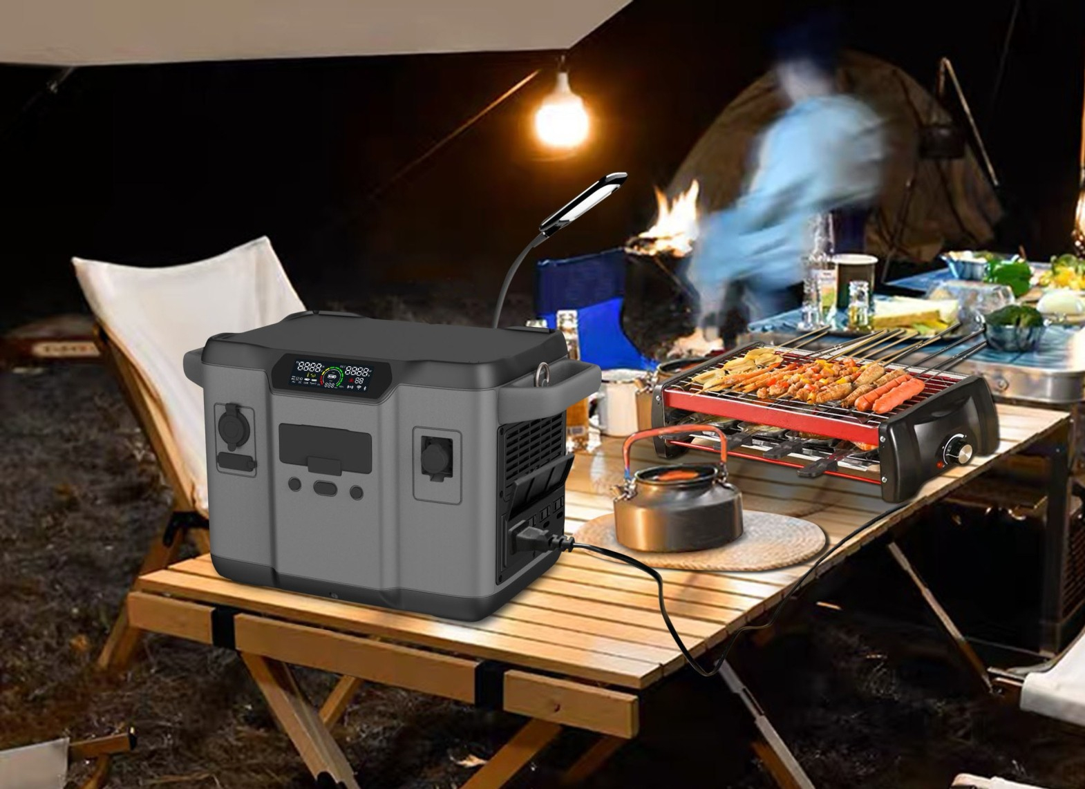 1200W بطارية ليثيوم تخزين الطاقة السكنية